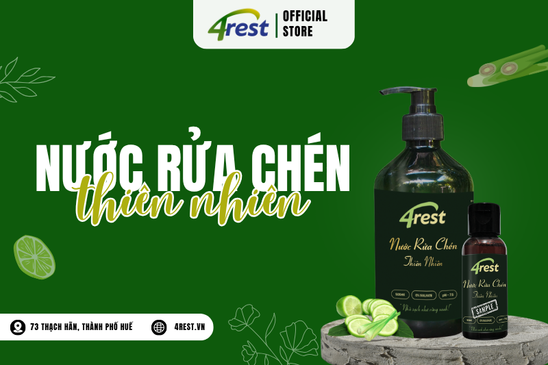 Nước rửa chén thiên nhiên