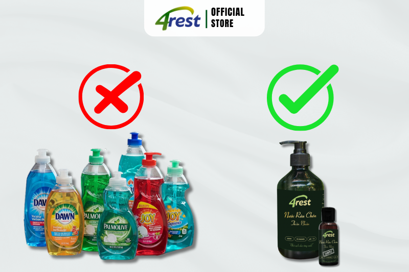 Nước rửa chén có ảnh hưởng tới sức khỏe thai kỳ không?