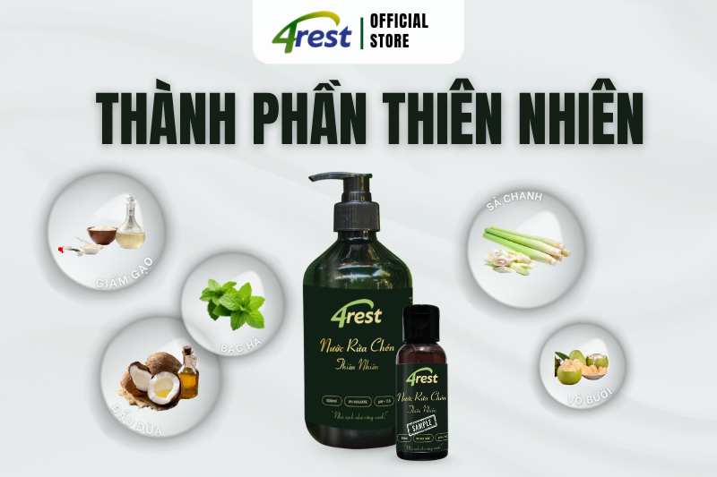 Thành phần thiên nhiên an toàn tuyệt đối